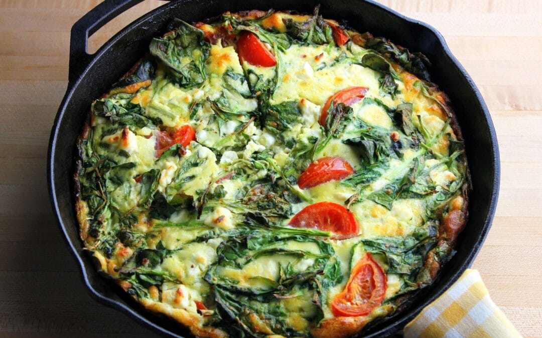 Groene shakshuka