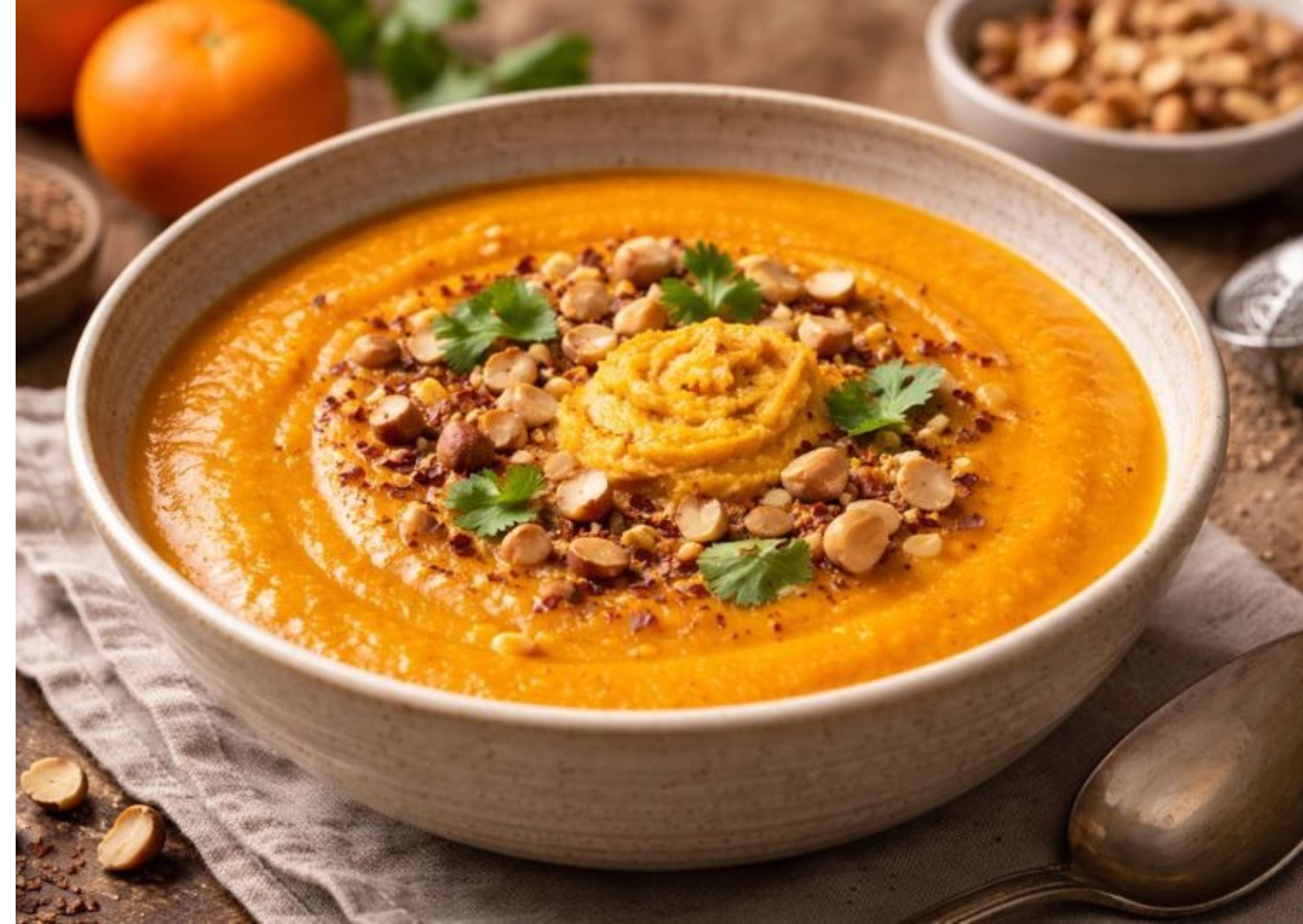 winterpenen soep met hazelnoten Keukentijgers