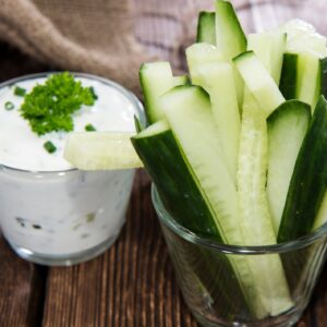 griekse dip met komkommer Keukentijgers