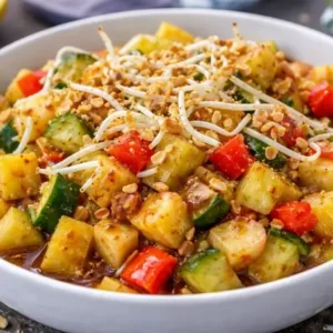 Indische roedjak salade