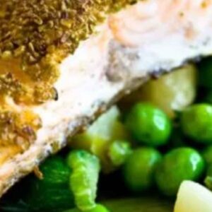 Zalm met een groen notenjasje 1 ZALM MET EEN GROEN NOTENJASJE Keukentijgers